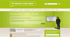 Desktop Screenshot of modernestateagent.co.uk